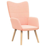 Armchair Pink 62 x 67 x 95.5 cm Sherpa Fabric 42001779