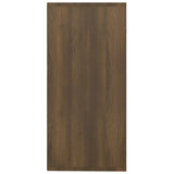 Sideboard Brown Oak 88x30x65 cm Engineered Wood 815371