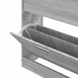 Shoe Cabinet Grey Sonoma 63x24x81 cm Engineered Wood 342562