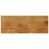 Table Top 80x40x3.8 cm Rectangular Solid Wood Mango 371643