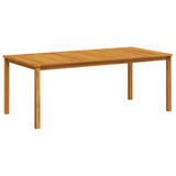 Garden Table 200x100x74 cm Solid Acacia Wood 44106