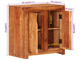 Sideboard 55x33x75 cm Solid Wood Acacia 355014