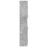 Bathroom Cabinet Concrete Grey 32x34x188.5 cm Engineered Wood 856942