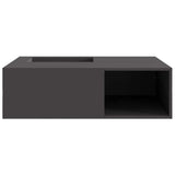 Fire Pit Black 100 x 100 x 30 cm Steel 859000