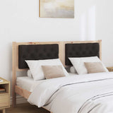 Headboard Other Brown and black 150 cm Solid pine wood 879006