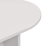 Console Table with Storage High Gloss White 100 x 39.5 x 75 cm 8001162