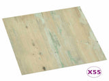 Flooring Planks 5.11 m 55 pcs PVC White and Light Brown 42046342