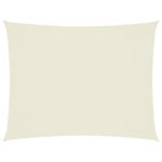 Sunshade Sail Oxford Fabric Rectangular 3.5x5 m Cream 135215