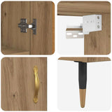 Highboard Artisan Oak 69.5 x 34 x 180 cm Engineered Wood 3415956