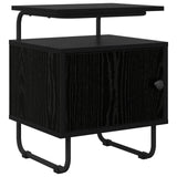 Bedside Cabinet 2 pcs Black Oak 40 x 36.5 x 50 cm 8007636