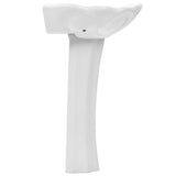 ZNTS Freestanding Basin with Pedestal Ceramic White 580x510x200mm 143005