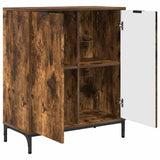 Sideboard Smoked Oak 69.5 x 33 x 82 cm Engineered Wood 883429