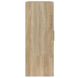 Wall Cabinet Sonoma Oak 69.5x32.5x90 cm Engineered Wood 812297