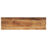 Table Top 100x40x3.8 cm Rectangular Solid Wood Rough Mango 371385