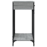 Console Table Grey Sonoma 100x39x78.5 cm Engineered Wood 835487