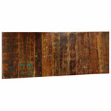 ZNTS Headboard Multicolour 140 cm Solid Wood Reclaimed 4017498