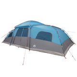 Family Tent with Rainfly Water-resistant 18-Person Blue 42042235