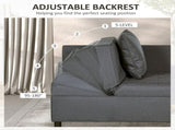 Convertible Single Sofa Bed with Thick Padded Seat, 3-in-1 Multi-Functional Sleeper Chair Bed with T3398P343087