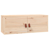 Wall Cabinets 2 pcs 80x30x30 cm Solid Wood Pine 818376