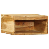 Wall-mounted TV Cabinets 2 pcs Solid Wood Acacia 4017472