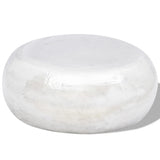 242322 Hammered Aluminium Coffee Table Silver