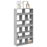 Bookcase Grey Sonoma 100x33x187.5 cm Engineered Wood 3309380