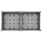 Raised Bed 80x40x71 cm Polypropylene 153298