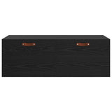 Wall-Mounted Cabinet Wall-mounted Black Oak 100 x 36.5 x 35 cm 879563