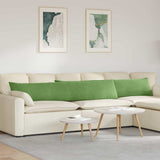 Sofa Pillows 2 pcs Light green 200 x 40 cm Corduroy Fabric 42013888