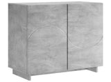 Sideboard Concrete Grey 67 x 34.5 x 75 cm Engineered Wood 8011534