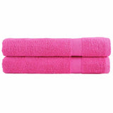 Premium Towels SOLUND 2 pcs Pink 100x200 cm 600 gsm 137533