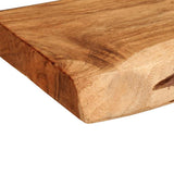 Wall Shelves 2 pcs 100x20x3.5 cm Solid Wood Acacia 373627