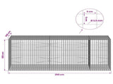 Gabion with 3.5 mm Wire and 5x5 cm Mesh 250x100x100 cm 3462431