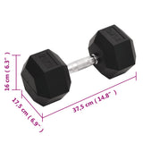 Dumbbell 25 kg Cast Iron 93610