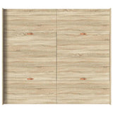 Storage Bed Frame Sonoma oak 200 x 200 cm Engineered wood 3335263