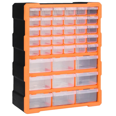 ZNTS Multi-drawer Organiser with 39 Drawers 38x16x47 cm 147585