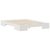 Bed Frame White 160 x 200 cm 873023