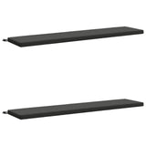 2-Piece Bench Cushions SOEST 2 pcs 100% Polyester Anthracite 949163