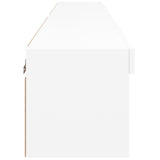 TV Cabinets with LED Lights 2 pcs White 80x30x30 cm 837142