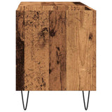 Record Cabinet Old Wood 84.5x38x48 cm Engineered Wood 857242