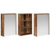 Bathroom Cabinet Set 3 pcs 126 x 16 x 62.5 cm Engineered wood 3403830