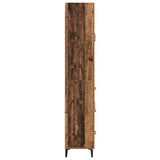Highboard Old Wood 69.5 x 34 x 180 cm Engineered Wood 3415777