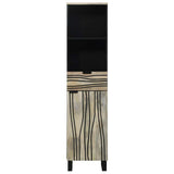 Bathroom Cabinet White 38 x 33 x 160 cm Engineered Wood 4017994