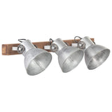 320502 Industrial Wall Lamp Silver 65x25 cm E27