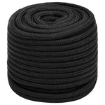 ZNTS Boat Rope Full Black 16 mm 50 m Polypropylene 152520