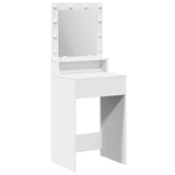 Dressing Table White 50 x 41 x 135 cm Engineered Wood 865118