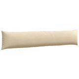 Sofa Pillows 2 pcs Cream 200 x 40 cm Fabric 42013901