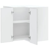 Kitchen Wall Corner Cabinet Kalmar Concrete Grey Engineered Wood 853621