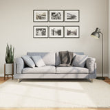 Rug OVIEDO Short Pile Beige 200x200 cm 375494