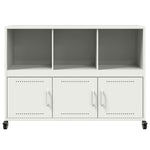 ZNTS Sideboard White 100.5x39x72 cm Steel 846739